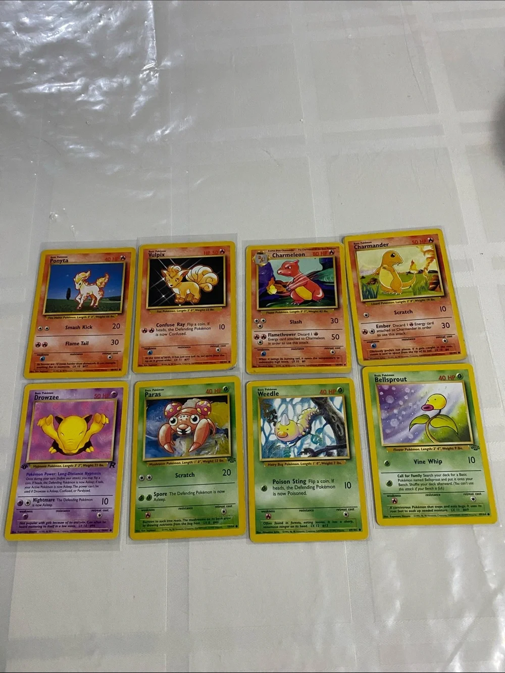 Pokemon Trading Card Set - Yellow and Green Borders